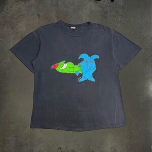 Vintage 90s Rare ‘Just For Laughs’ Montreal Cartoon Mascots Funny Comedy T-Shirt